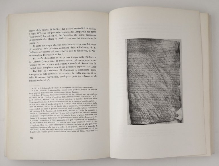 PAGINE DI STORIA TERLIZZESE di Gaetano Valente 1973 Mezzina Libro …