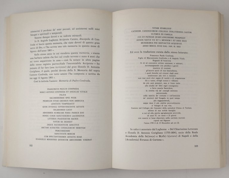 PAGINE DI STORIA TERLIZZESE di Gaetano Valente 1973 Mezzina Libro …