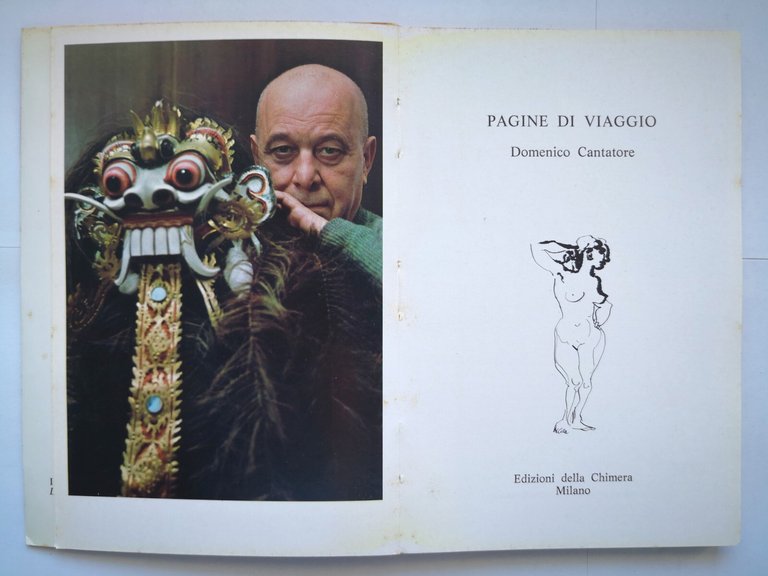 PAGINE DI VIAGGIO di Domenico Cantatore 1976 Edizioni della Chimera …