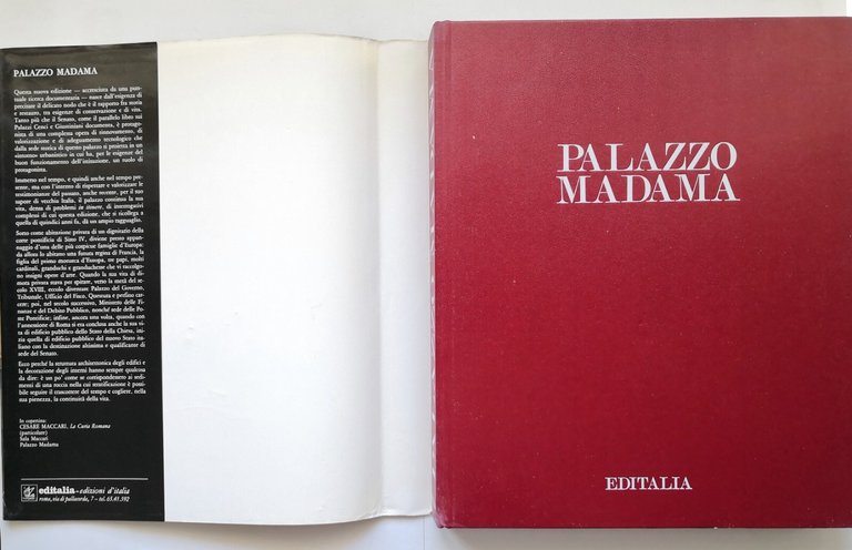 PALAZZO MADAMA di Del Gaizo Insolera Moscati Quinterio 1984 Editalia …