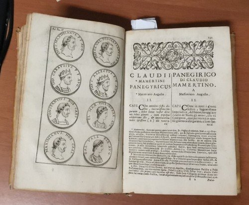 Panegyricae orationes veterum oratorum notis ac numismatibus illustravit 1708