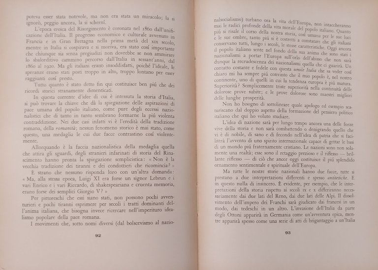 PANORAMA EUROPEO di Carlo Sforza 1945 Einaudi Libro apparenze politiche …