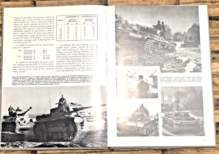 PANZERKAMPFWAGEN III di Fulvio Miglia 1974 Edizioni Dell'Ateneo Bizzarri Libro | Immagine Gallery 4