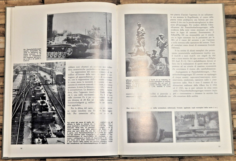 PANZERKAMPFWAGEN III di Fulvio Miglia 1974 Edizioni Dell'Ateneo Bizzarri Libro | Immagine Gallery 5