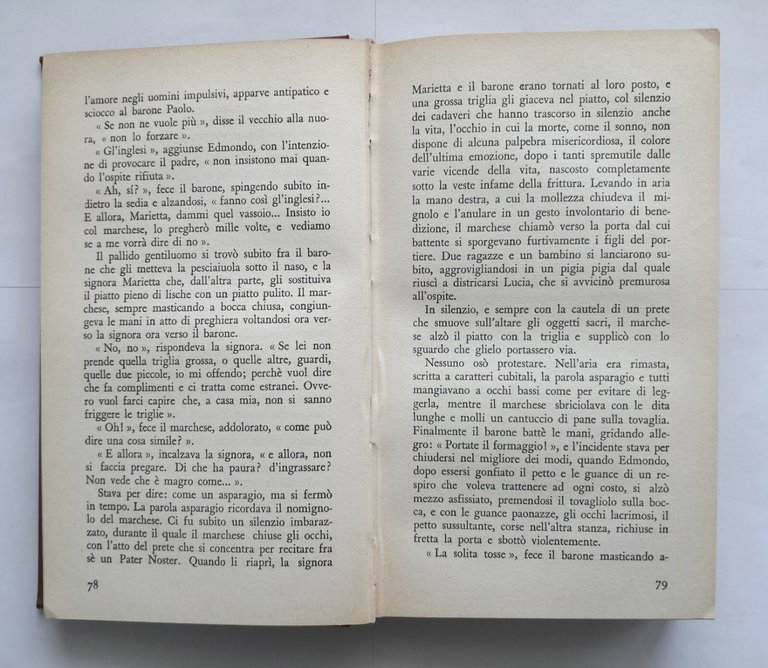PAOLO IL CALDO di Vitaliano Brancati 1955 Bompiani libro II …