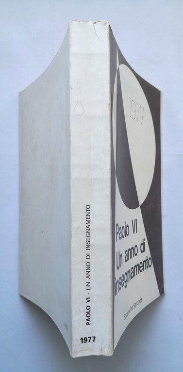 PAOLO VI UN ANNO DI INSEGNAMENTO 1978 Edizioni Pro Sanctitate …