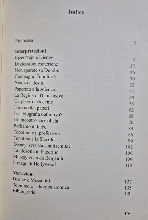 PAPERINO REAZIONARIO di Alessandro Barbera note sull'ideologia Walt Disney Libro