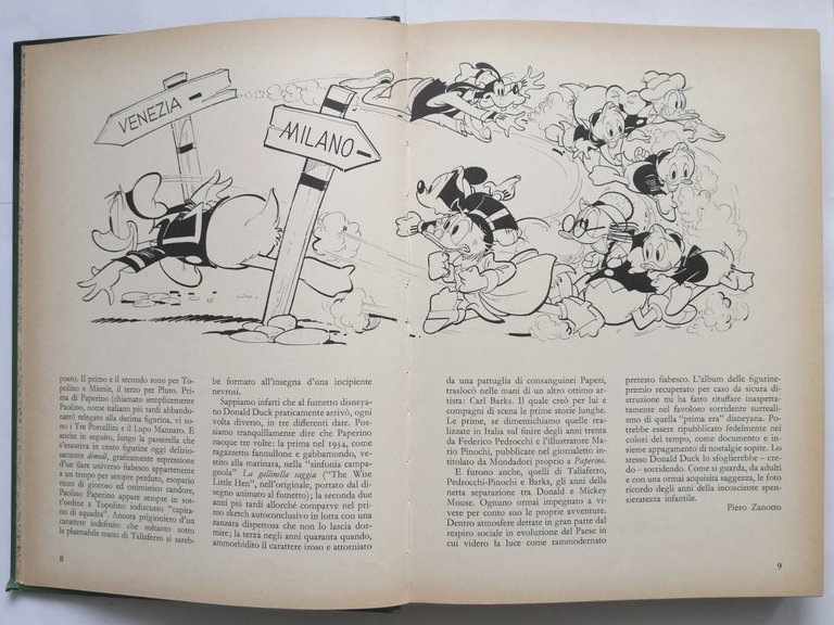 PAPERINO SUPERSTAR di Walt Disney 1976 Mondadori libro fumetti topolino