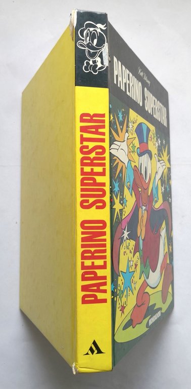 PAPERINO SUPERSTAR di Walt Disney 1976 Mondadori libro fumetti topolino
