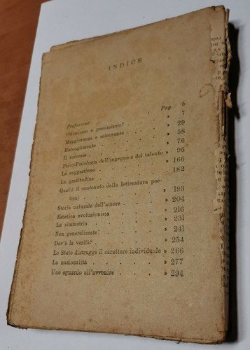 PARADOSSI di Max Nordau 1913 Madella libro sociologia ebraismo filosofia