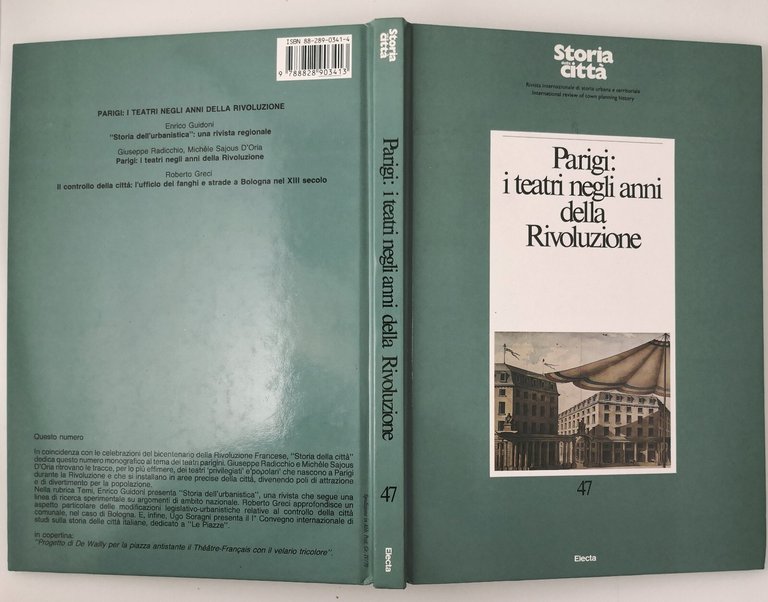 PARIGI I TEATRI NEGLI ANNI DELLA RIVOLUZIONE 1988 Electa Libro …