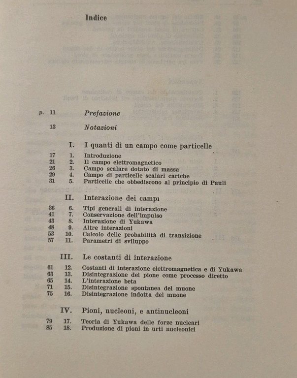 PARTICELLE ELEMENTARI di Enrico Fermi 1952 Einaudi Libro fisica fascia …