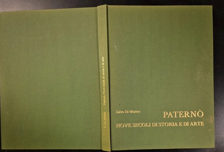 PATERNÒ NOVE SECOLI DI STORIA E ARTE Salvo Di Matteo …