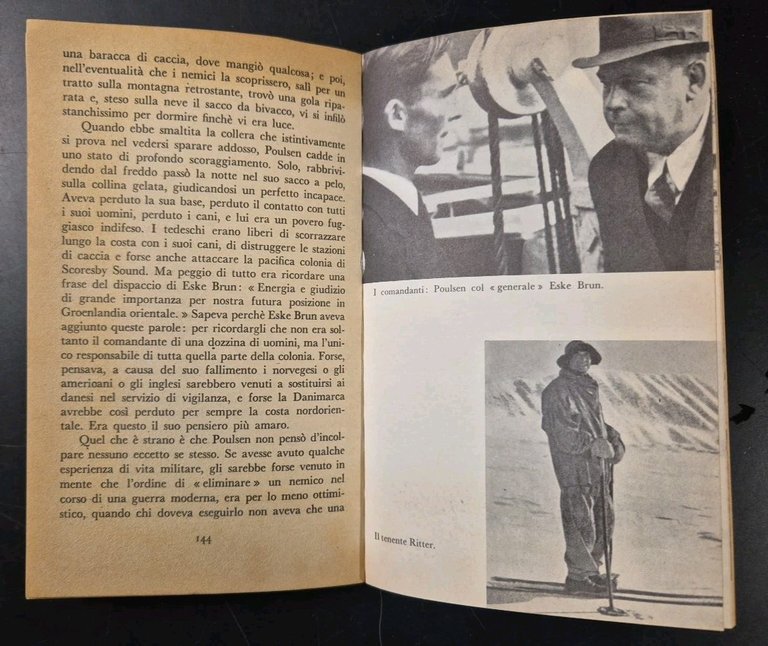 PATTUGLIA IN SLITTA di David Howarth 1970 Garzanti editore libro …