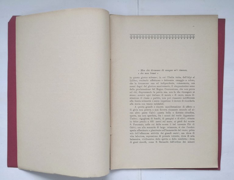 PEL CINQUANTENARIO DELLA PROCLAMAZIONE DEL REGNO di Pasquale Squicciarini 1911