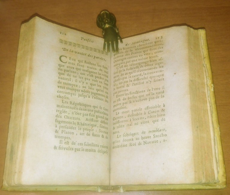 PENSEES DE MONTAGNE PROPRES A FORMER L'ESPRIT ET LES MOEURS …