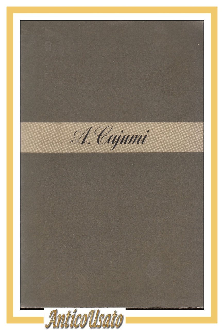 PENSIERI DI UN LIBERTINO di Arrigo Cajumi 1947 libro romanzo …