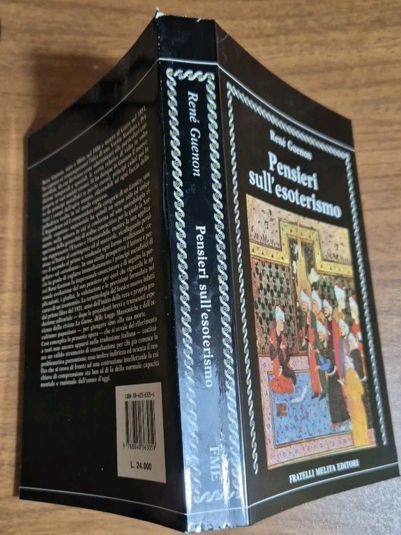 PENSIERI SULL'ESOTERISMO di Renè Guenon 1989 Fratelli Melita Libro