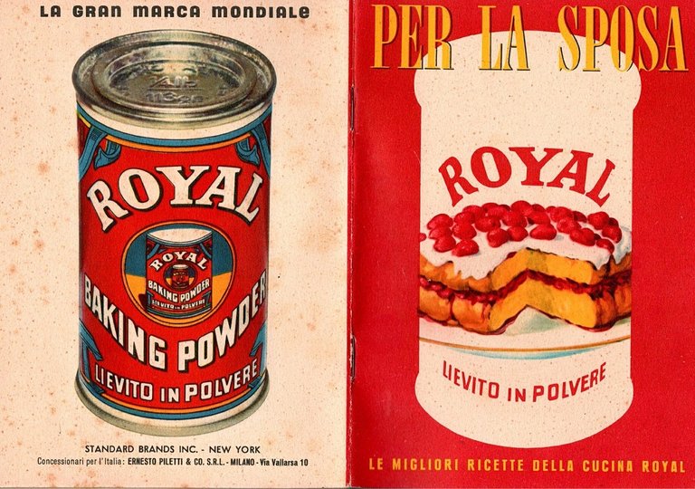 PER LA SPOSA RICETTARIO ROYAL 1954 Cernuschi Libro ricette cucina …