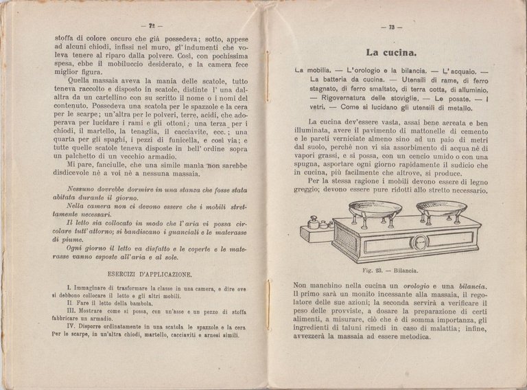 PER LE FUTURE MASSAIE Nozioni pratiche di economia domestica M …