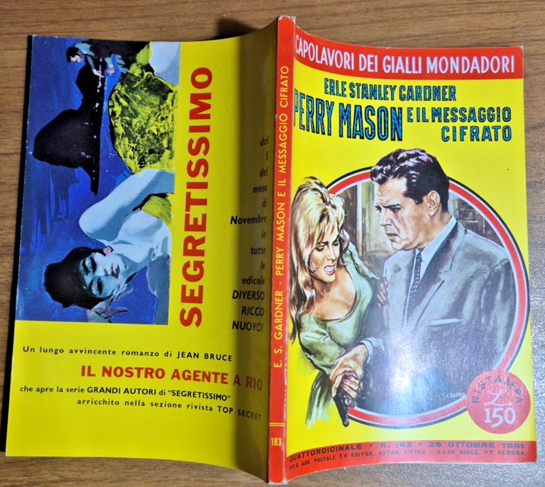 PERRY MASON E IL MESSAGGIO CIFRATO di Erle Stanley Gardner …