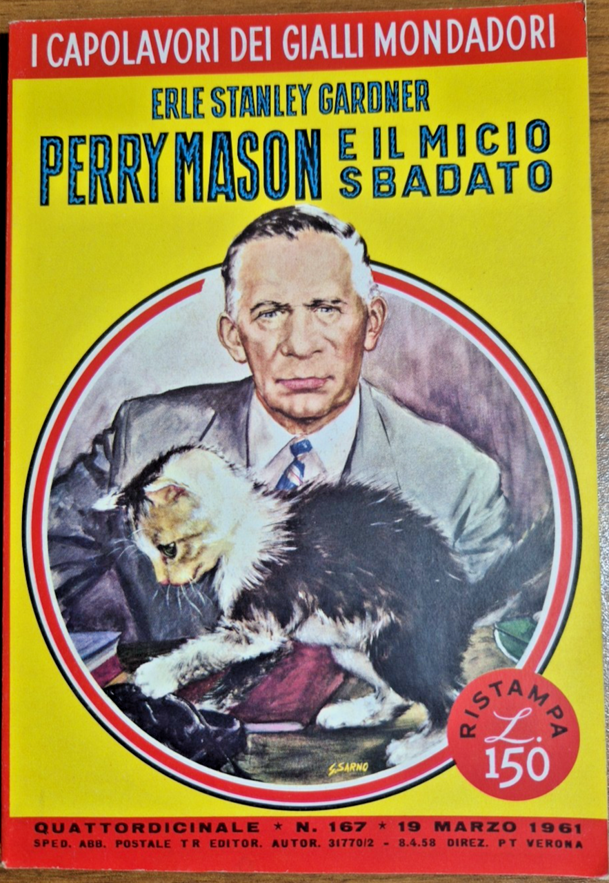 PERRY MASON E IL MICIO SBADATO di Erle Stanley Gardner …