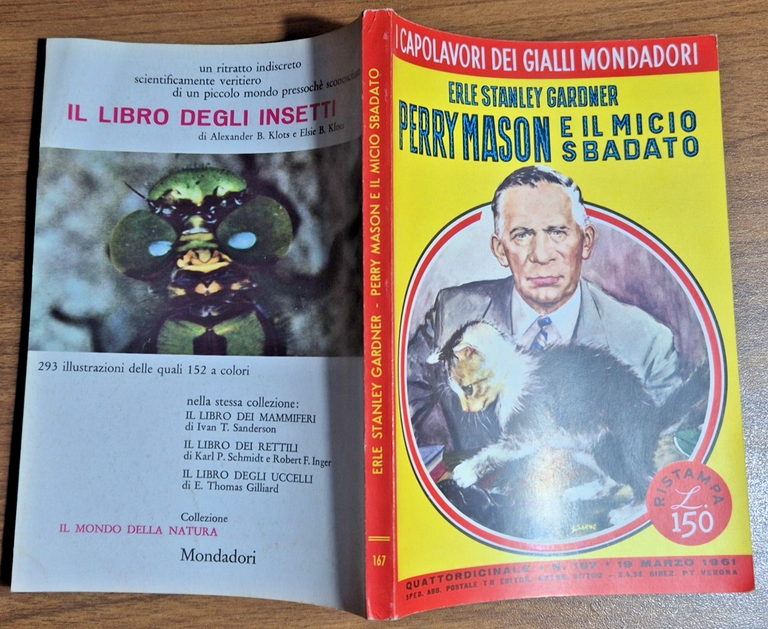 PERRY MASON E IL MICIO SBADATO di Erle Stanley Gardner …