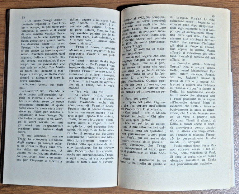 PERRY MASON E IL MICIO SBADATO di Erle Stanley Gardner …