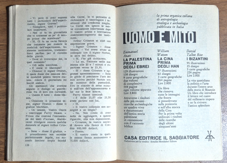 PERRY MASON E L'EREDITIERA BIZZARRA di Erle Stanley Gardner 1964 …