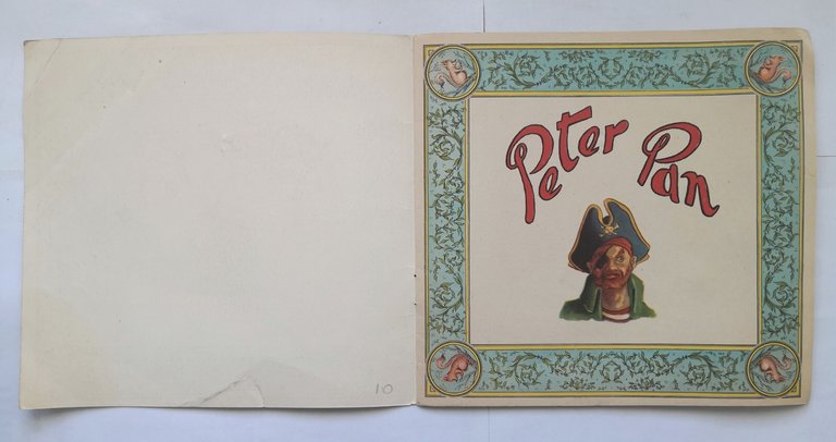 PETER PAN 1954 libricino illustrato per infanzia favole dei bimbi …