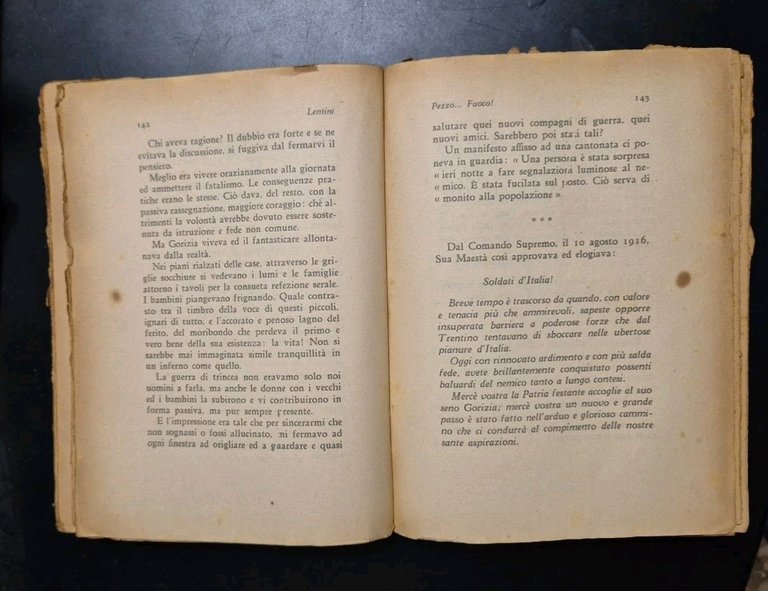 PEZZO FUOCO Tenente Lentini Artiglieri e Bombardieri in Guerra 1936 …
