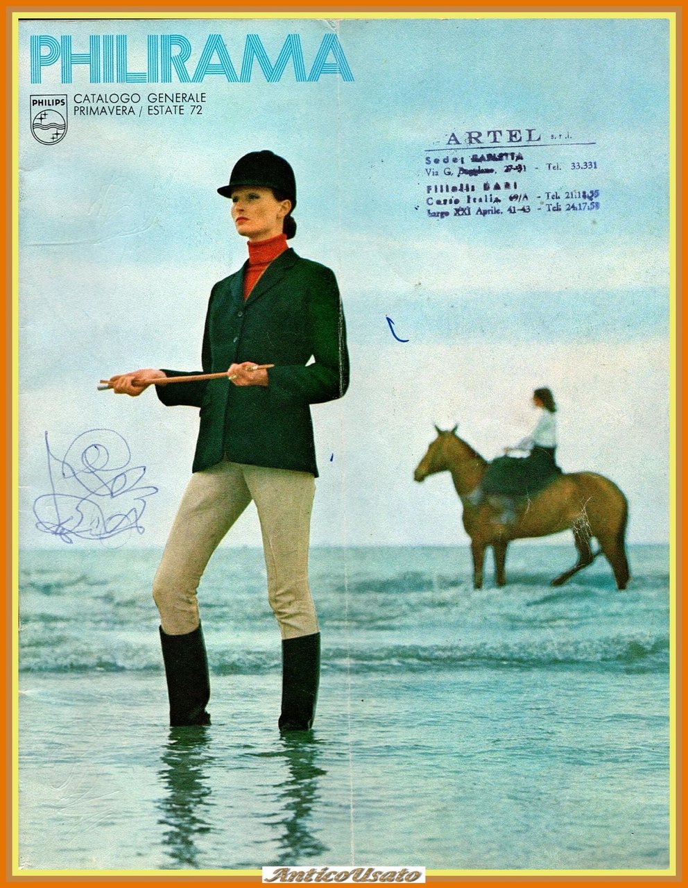 PHILIRAMA CATALOGO GENERALE PRIMAVERA ESTATE 72 1972 Philips Rivista Vintage