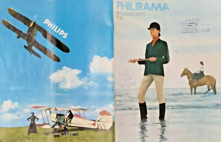 PHILIRAMA CATALOGO GENERALE PRIMAVERA ESTATE 72 1972 Philips Rivista Vintage