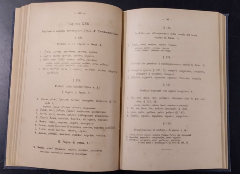 PICCOLA GRAMMATICA LATINA di Ferdinando Schultz 1912 Laterza Libro Fornaci