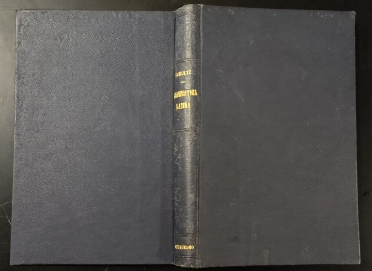 PICCOLA GRAMMATICA LATINA di Ferdinando Schultz 1912 Laterza Libro Fornaci