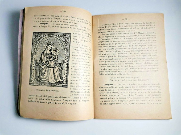 PICCOLA GUIDA DI MONTENERO 1936 Pescia tipografia Franchi libro santuario