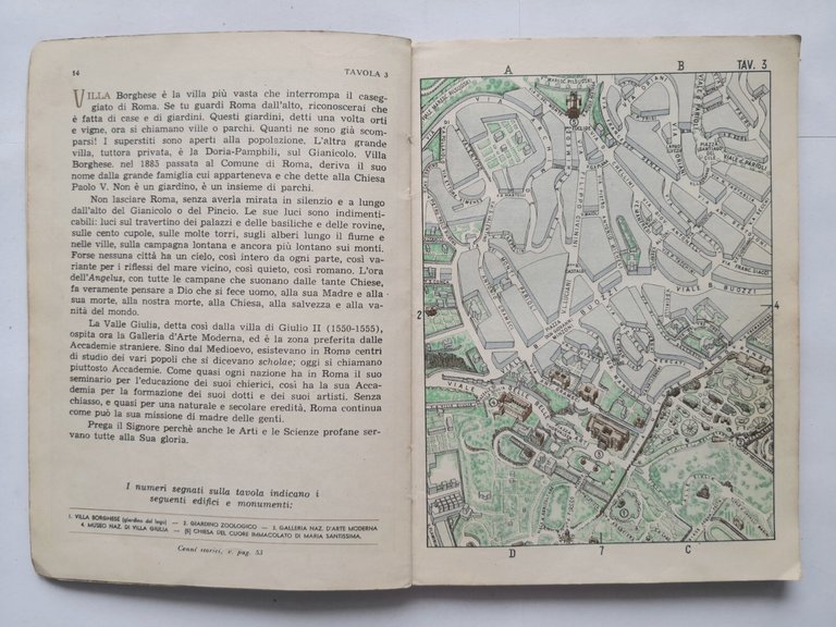 PICCOLA GUIDA DI ROMA 1950 Ufficio Stampa Comitato Centrale Anno …