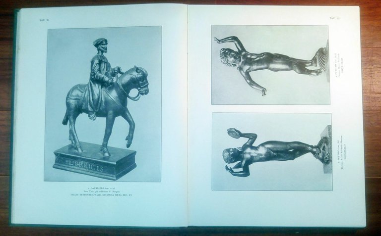 PICCOLI BRONZI ITALIANI DEL RINASCIMENTO di Leo Planiscig 1930 Treves …