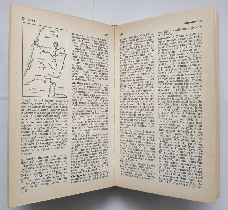 PICCOLO DIZIONARIO BIBLICO di Obermayer Speidel Vogt 1982 Edizioni Paoline …