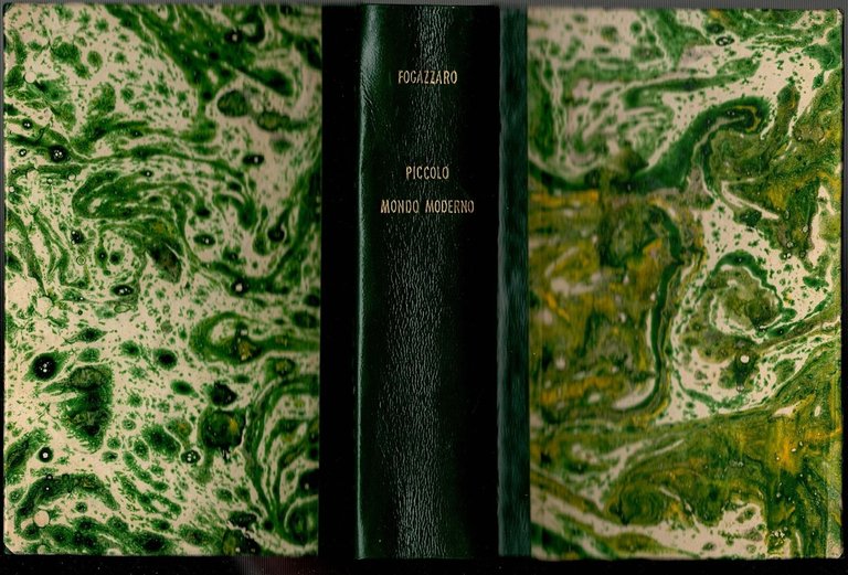 PICCOLO MONDO MODERNO di Antonio Fogazzaro 1928 Hoepli Libro romanzo