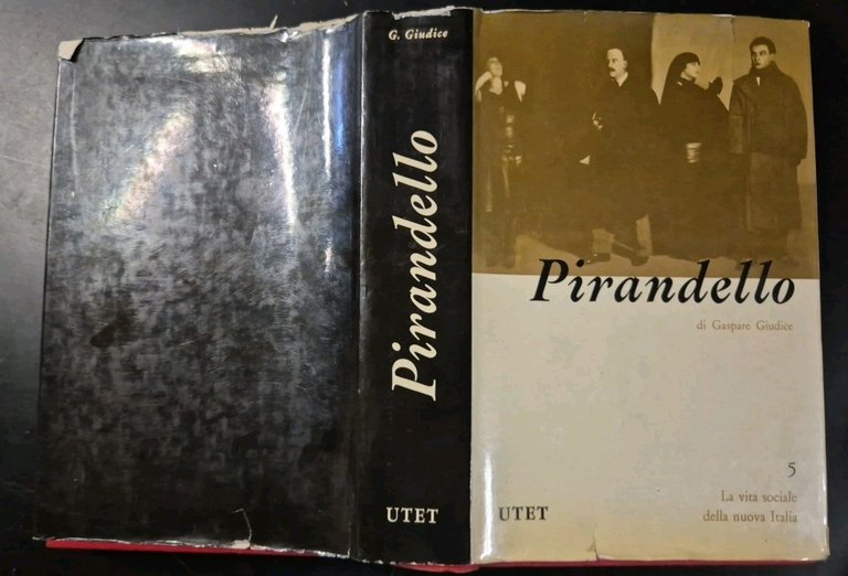 PIRANDELLO di Gaspare Giudice 1980 UTET libro Biografia Luigi Libro