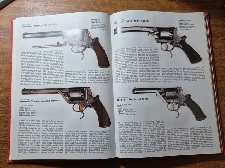 PISTOLE E REVOLVERS ENCICLOPEDIA ILLUSTRATA di Frederick Myatt 1982 Libro …