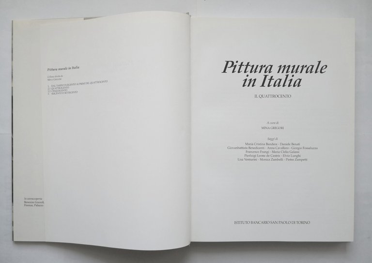 PITTURA MURALE IN ITALIA il quattrocento di Mina Gregori 1996 …