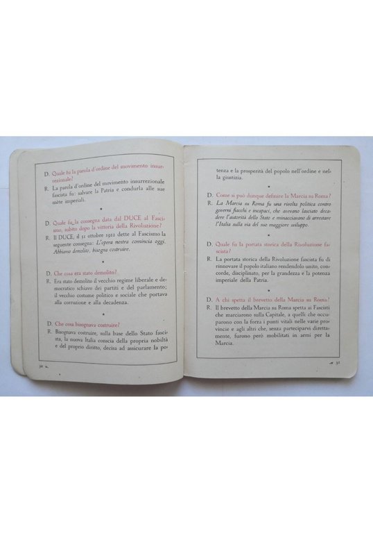 PNF IL PRIMO LIBRO DEL FASCISTA 1939 Officine Grafiche Mondadori … | Immagine Gallery 3