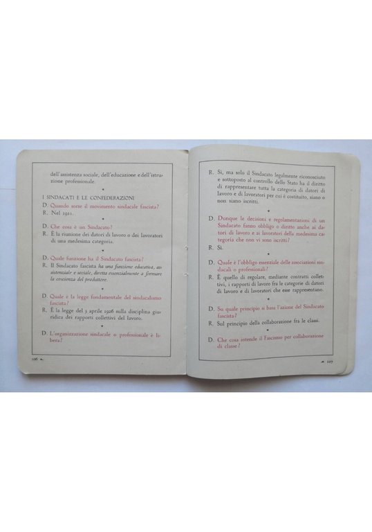 PNF IL PRIMO LIBRO DEL FASCISTA 1939 Officine Grafiche Mondadori … | Immagine Gallery 4