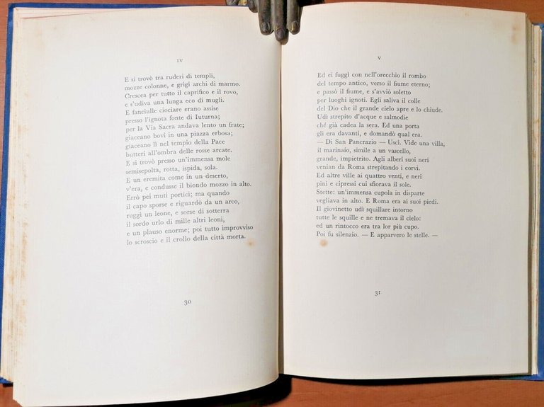 POEMI DEL RISORGIMENTO Inno Roma Torino di Giovanni Pascoli 1933 …