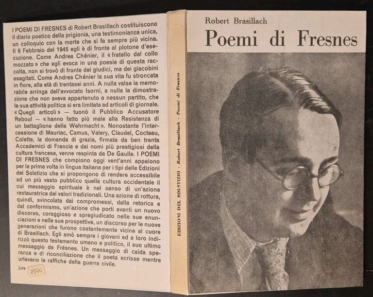 POEMI DI FRESNES di Robert Brasillach - Edizioni del solstizio …