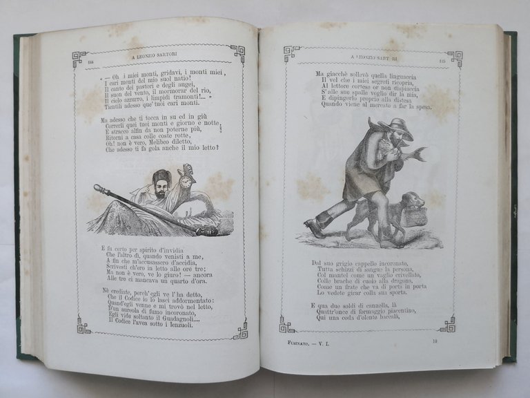 POESIE COMPLETE di Arnaldo Fusinato volume 1 e 2 1880 …