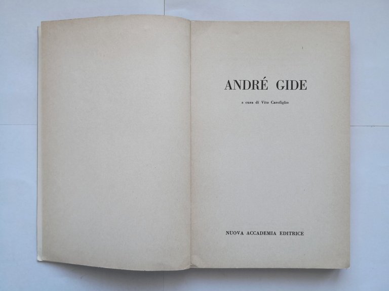 Poesie di André Gide 1965 Nuova Accademia Editrice libro raccolta …