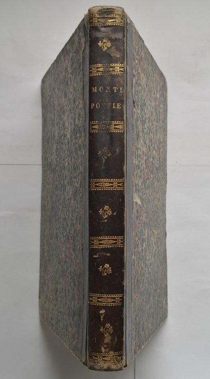 POESIE di Vincenzo Monti con note 1837 Tipografi Spampinato libro …